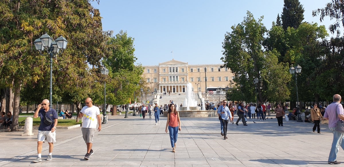 Citytrip Athene - Syntagmaplein