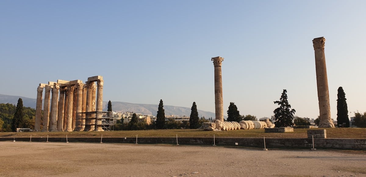Citytrip Athene - Tempel van Olympische Zeus